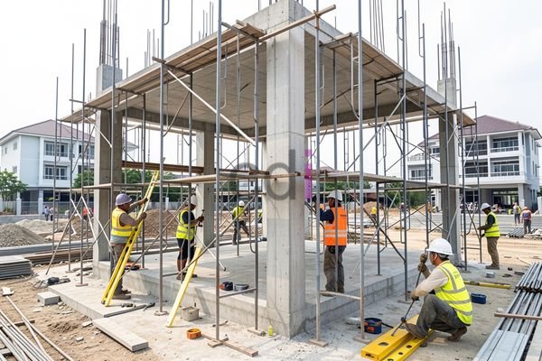 Ilustrasi Pemasangan Scaffolding