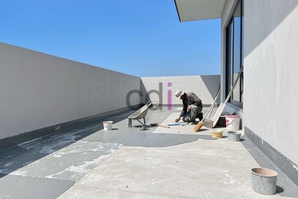 Contoh aplikasi waterproofing membrane pada atap
