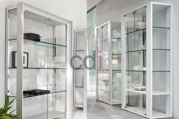 Desain Lemari Kaca Minimalis Masa Kini