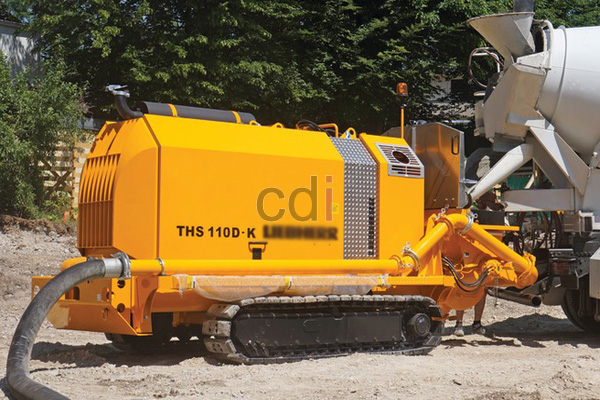 Pompa beton fortable