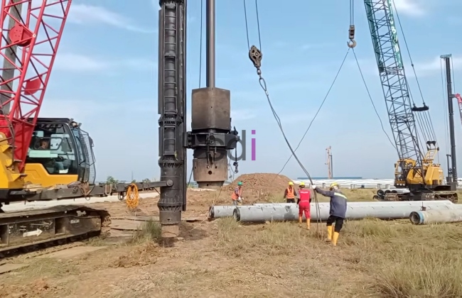 Jual Tiang Pancang Beton di Harjamukti Depok